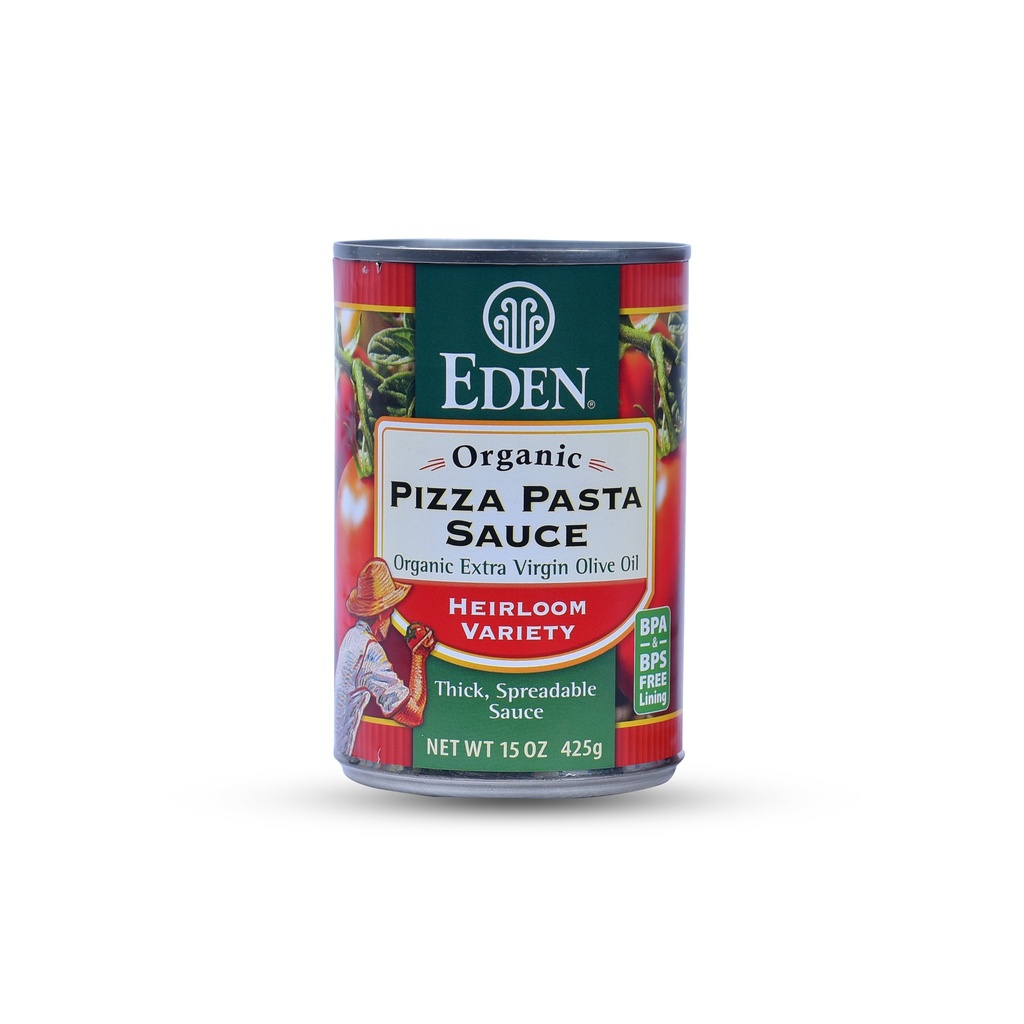 EDEN ORGANIC PIZZA PASTA SAUCE 425G WHIM